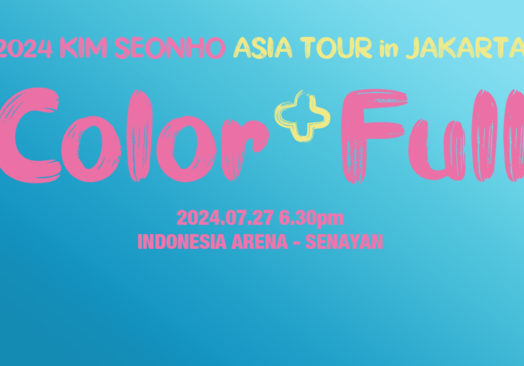 2024 KIM SEONHO ASIA TOUR (Color Full) in JAKARTA